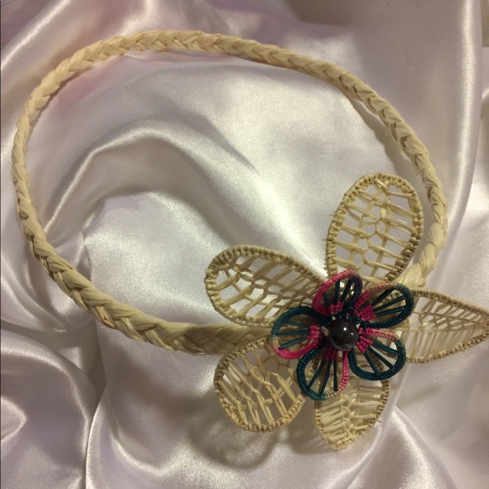 Handmade Native Marshall Islands Flower Headband